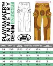 Load image into Gallery viewer, Playmaaker™ Symmetry Denim (Brown/Tan)
